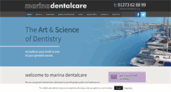 Desktop Screenshot of marinadentalcare.co.uk